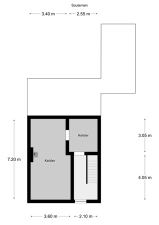 Floorplan - Nachtegaalstraat 3, 6287 AX Eys